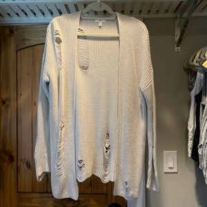 BP Distressed Cardigan...Size Small